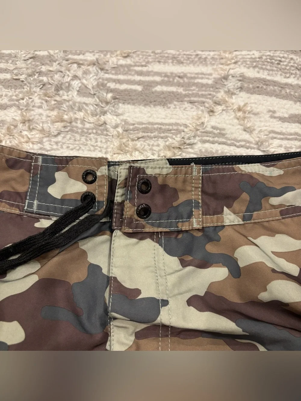 Stüssy Military Camo Board Shorts 10” Men’s 30 Gorp Outdoor Swim Water